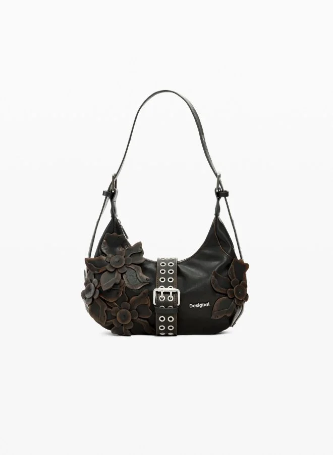 DESIGUAL Small Bag With Flower Appliqués